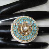 POLKI FEROZA COCKTAIL FINGER Ring thumbnail-1