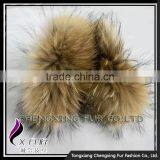CUFF-2D Cute And Lovely Mongolian Raccoon Fur Fur Cuff / Bracelet thumbnail-3