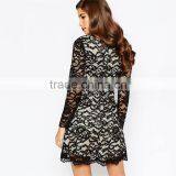 China Clothing Factory New Customize Fashion Ladies Dress Sexy Ladies Dress thumbnail-3