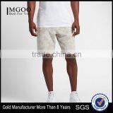 MGOO Custom Mens Elastic Waist Sports Pants Sublimation Printing Dri Fit Shorts Wholesale thumbnail-1