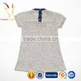 Girl Short Sleeve Cashmere Sweater Dress 2016 thumbnail-2
