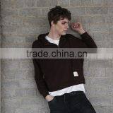 Wholesale Custom Men Gym Wear Blank Designer Cotton Reversible Full Zip Up Hoodies thumbnail-4