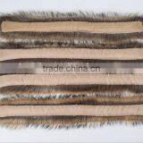 BBG-H-9 Natural Color Real Raccoon Fur Trim for Hood thumbnail-5