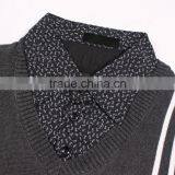 Black 2015 Fashion Pullover Sweater Men thumbnail-2