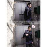 Free Size Hot Sale Korean Style Latest Woolen Scarf With Sleeve Novelty Winter Hijab Scarf,muffler thumbnail-5