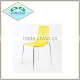 New Products Home Office Cafe Restaurant Conference Furniture Metal Leg Plastic Stackable Chair thumbnail-3