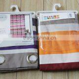 Polyester Bathroom Ready Made Shimmer Lined Panel Curtains With Grommets thumbnail-6