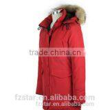 Customized High Quality Women Long Winter Outdoor Down Jacket Porn With Fur and Hood thumbnail-3