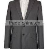 Two Button Good Quality Anti-wrinkle Customizable Mens Suit Nice Mens Clothing Online thumbnail-2