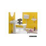 Washdown Toilet & Pedestal Basin thumbnail-1