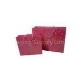 OEM Recyclable Ayilian Pink 210g Artpaper Shopping Bag, Paper Carrier Bags Promotional thumbnail-1