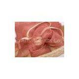 Sinamay Crown Womens Church Hats With 11cm Large Straw Braid Sewing Brim For Banquet thumbnail-1