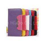 Pink Blue Red Iphone 6 Flip Leather Case / Iphone 6 Plus Cover