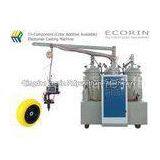 Solid Tire Making PU Injection Machine , 380V Polyurethane Injection Equipment