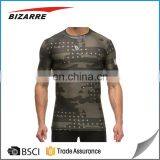 Low MOQ Work Out Christmas Mens Tight Gym Shirts thumbnail-6