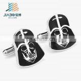 Cheap Wholesale Silver Color Plating Metal Custom Cufflinks