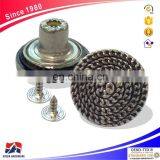 17mm Jeans Metal 3D Buttons, Brass Button And Rivet For Denim, Jackets