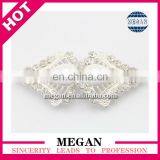 Hot Double Heart Rhinestone Buckle Wedding thumbnail-1