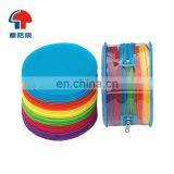 Hot Sale Puzzle Education Carpet Mark Magic Color Round Mark Hook and Loop for Preschool Kindergarten and Elementary Teachers