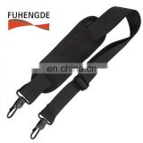 Adjustable and Comfortable Pad Shoulder Strap with Swivel Hook for Bags Briefcases Luggage Black