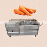 Machine for Removing Ginger Skin Potato Brush Washer Commercial Carrot Potato Peeler Machine thumbnail-7