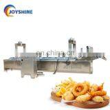 Quick Heating 200kg/h Commercial Fried Tofu Use Automatic Continuous Fryer thumbnail-4