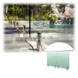 Construction Balustrade Strengthened Handrail Durable Frameless Glass Railing thumbnail-6