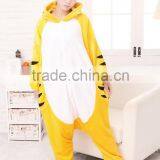 2015 Walsonstyles Cheapest Winter Animal Onesie Pajamas Jumpsuit Flannel Adult Jummp Yellow Tigger Pajama thumbnail-2