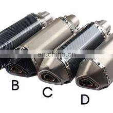 Universal Motor Modified Exhaust Escape for 1000CC TWIN Exhaust Muffler thumbnail-2