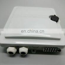 1:4 1:8 1:16 1:64 Fiber Optic Spliter Terminal Box Distribution/termination Box Abs Pole Nount/wall Mount in Black Color