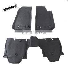 Floor Mat Liner Kit for Jeep Wrangler JL Interior Parts Rubber Mat Waterproof 3D Car Mats