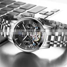 Lige 9968 Reloj Mescanico Automatic Mechanical Watch Waterproof Luxury Tourbillon Men Wristwatches thumbnail-3