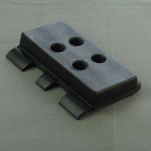 RP802 RP803 300mm Rubber Track Pads Bolted to Chain Links for Sales thumbnail-2