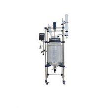 100L Jacket Glass Reactor Jacketed Glass Reactors (double Layer) WKS-150 Glass Reactor Online thumbnail-2