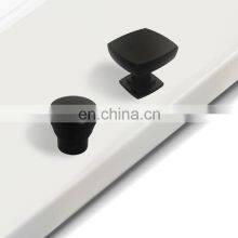 Matte Black Door Knobs Wardrobe Kitchen Metal Pull Handles and Round Knobs Furniture Funky Cabinet Knobs