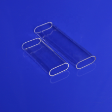 Secondary Processing Molding No Seam Square Quartz Glass Tubes Oval Tube thumbnail-4