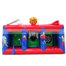Inflatable Carnival Games 3 in 1,4 in 1,5 in 1 Sport Shooting Game