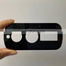 Black Printed Silk Screen Tempered Glass With Holes for Instrument Panel Glass thumbnail-2