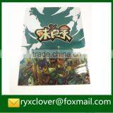 a4 Size 4C Printing Clear pp Plastic L Shaped Folder With Advertising Logo