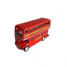 XINYU 5 Inches London Bus & Taxi Set Diecast Metal Cars Stimulated Alloy Vehicle Toys thumbnail-4