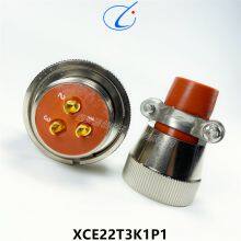 XCE Series Circular Connector Plug Socket XCE22T3K1P1 XCE22F3Z1P1 thumbnail-4