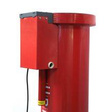 UPARK Electric Hydraulic Stainless Steel Bollard Price 219mm Remote Control Barrier LED Light Heavy Duty Bollards thumbnail-4