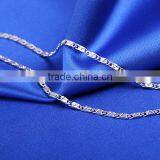 2015 Funky Chains Rhodium Plated Brass Diamond Cut Chain Necklace Jewellery thumbnail-5