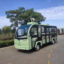 Direct Sales of Sightseeing Vehicles From First-hand Manufacturers - Electric Version of 14-seater Sightseeing Vehicles, the Source Products. Enclosed Sightseeing Vehicles With Doors for Scenic Spots thumbnail-1