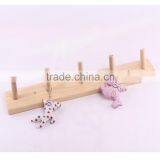 Wooden Wall Hooks for Back of Door Suitable for Hat and Coat and Sweater thumbnail-5