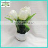 cheap 15cm 3heads silk tulip artificial potted plant artificial bonsai                        
                                                Quality Choice