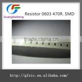 Resistor 0603 470R SMD thumbnail-1