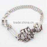 Human Skeleton Style Unisex Simple Link Bracelet Fire Sale Price thumbnail-2