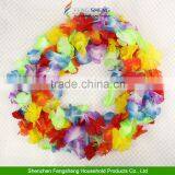Flower Garlands Necklace Hawaiian Tropical Beach Party Unisex Fancy Dress thumbnail-3