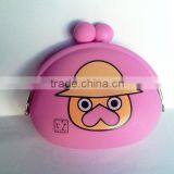 2015 Custom Silicone Rubber Colorful Metal Coin Wallet/change Wallets thumbnail-4